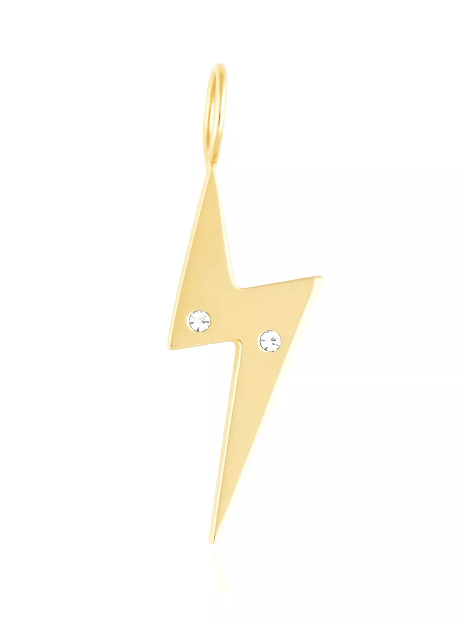 Lightning Bolt Pendant Necklace