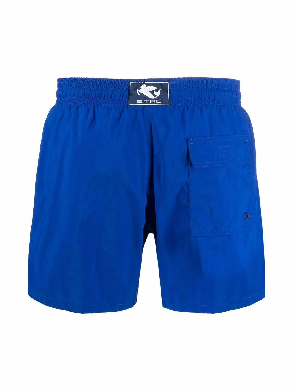 Logo-patch swim shorts