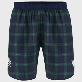 Macron Scotland Rugby Kid's Tartan Shorts