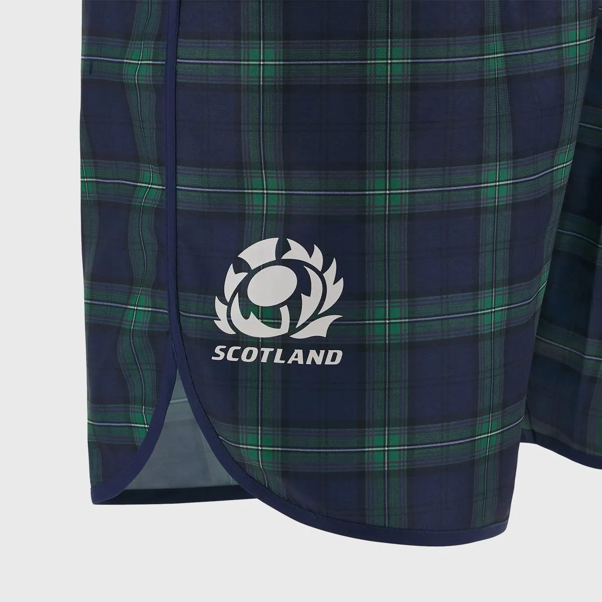 Macron Scotland Rugby Kid's Tartan Shorts