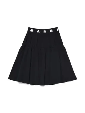 Marni Skirt Logo Black