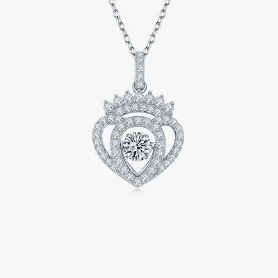 Moissanite 925 Sterling Silver Necklace