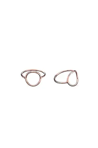 Monocle Ring, Rose Gold