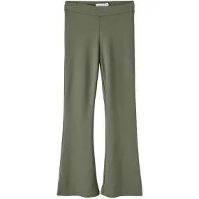 Name It Deep Lichen Green Frikkali Bootcut Pants Noos