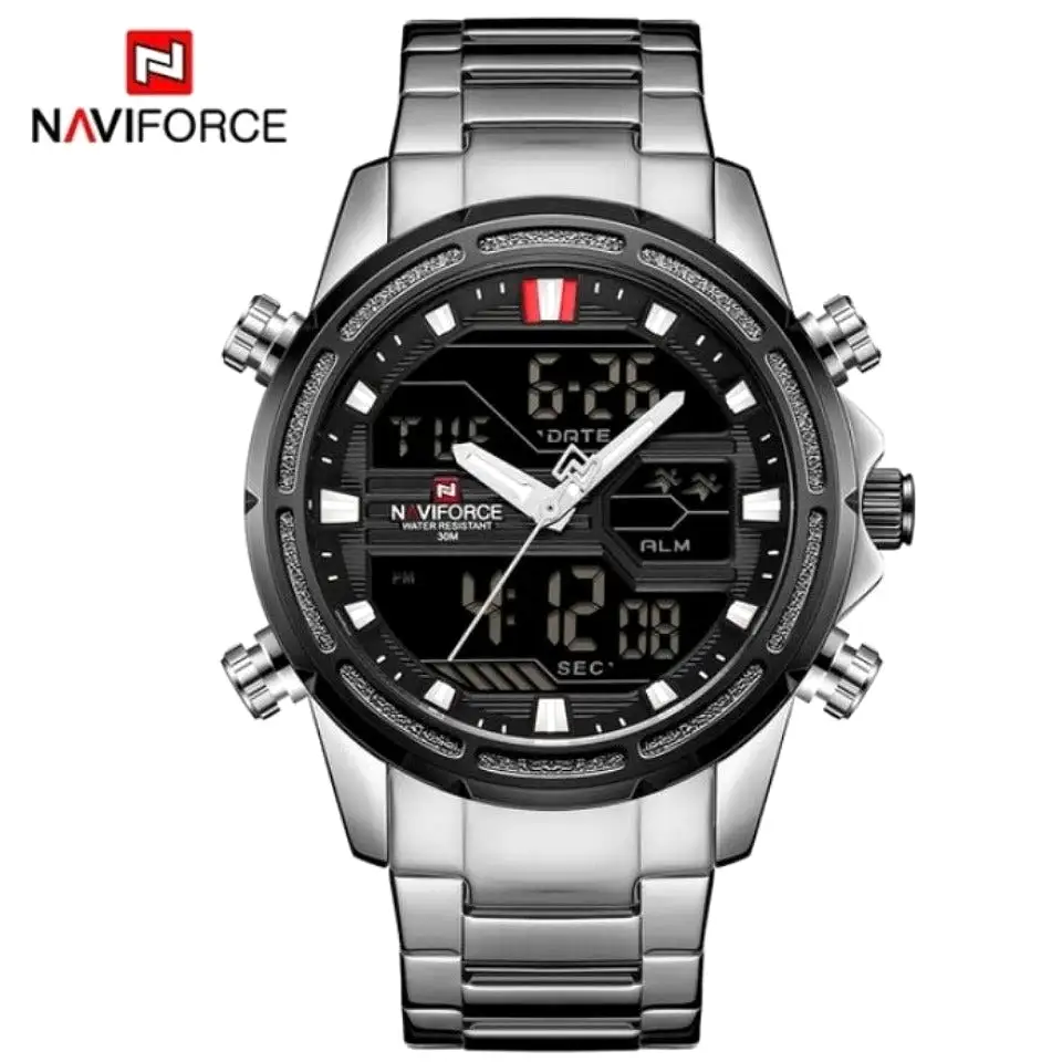 Naviforce Men Watch - Silver