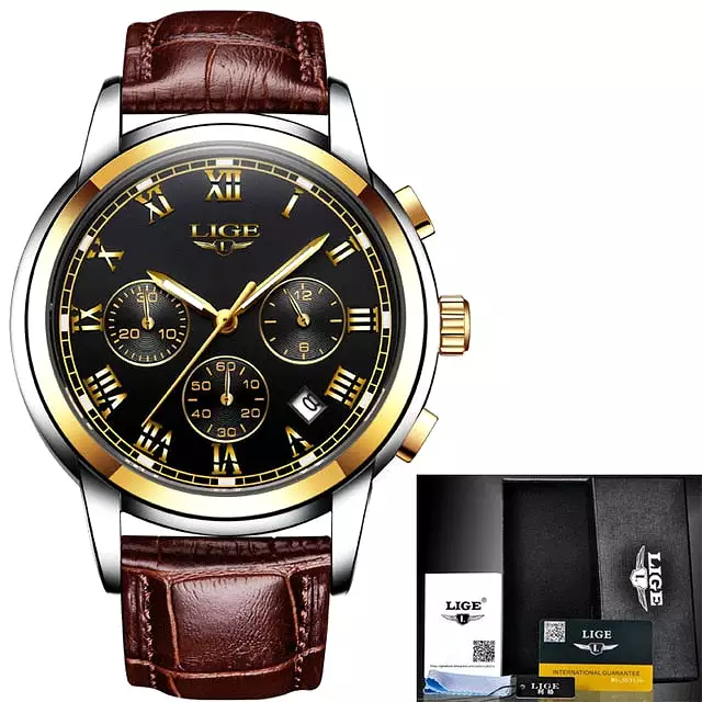 New Watches Men Luxury Brand Chronograph Male Sport Watches Waterproof