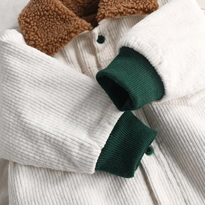 Newborn Corduroy Romper