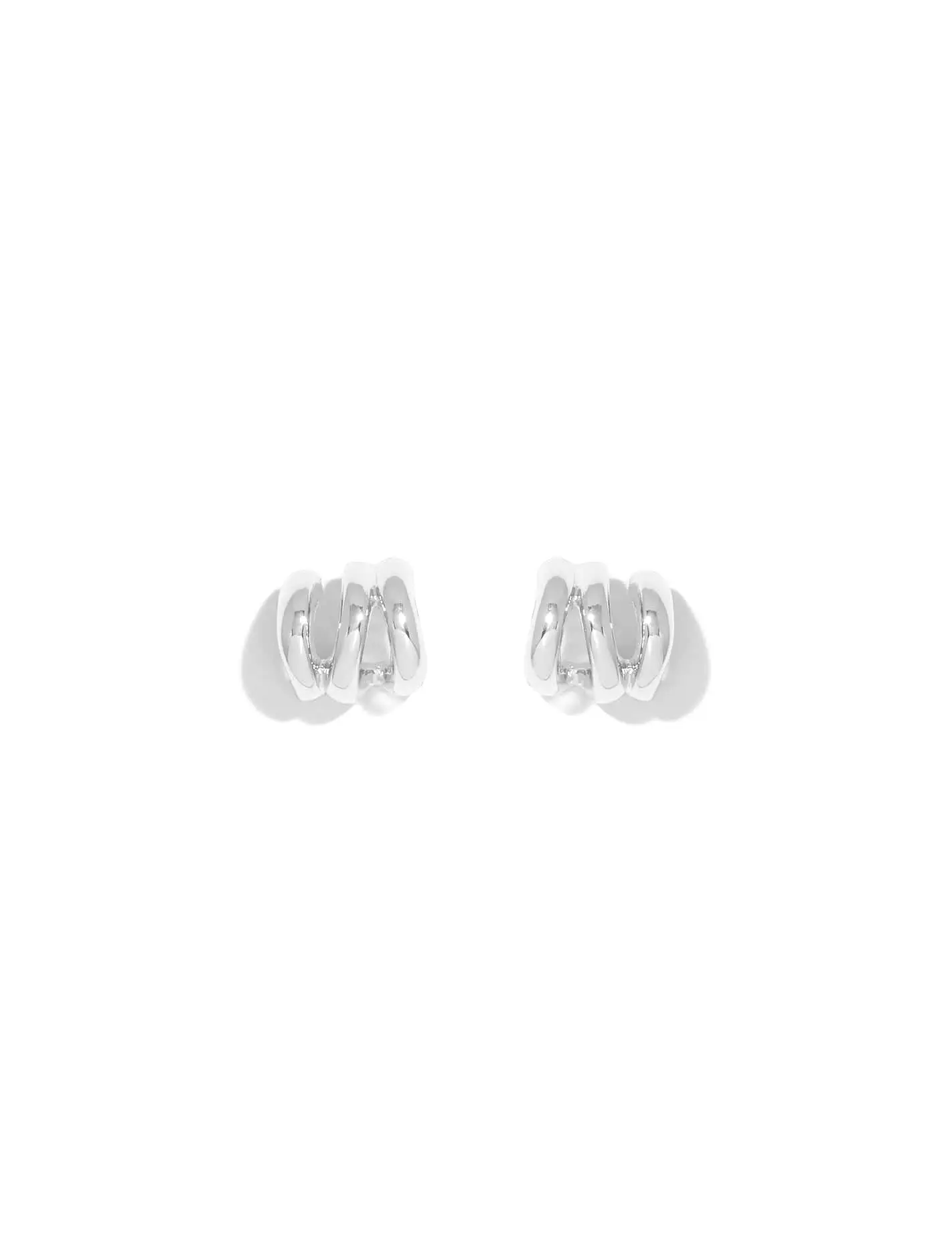 Olivia Organic Curve Stud Earrings