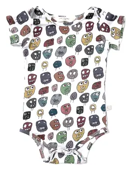 Organic Cotton Onesie / MONSTERS