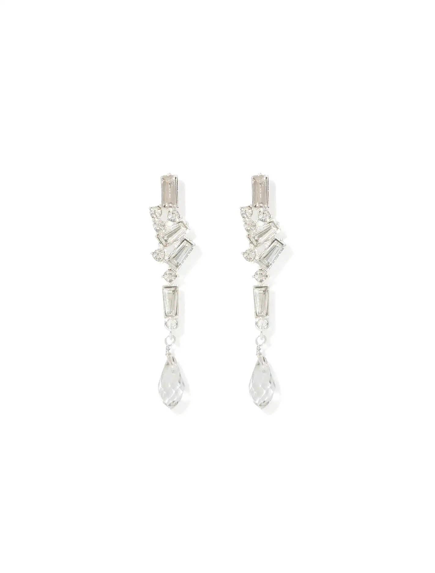 Penelope Baguette Drop Earrings