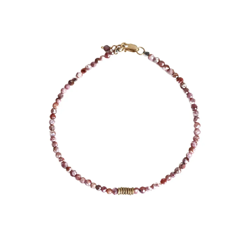 Pink Sapphire Bracelet