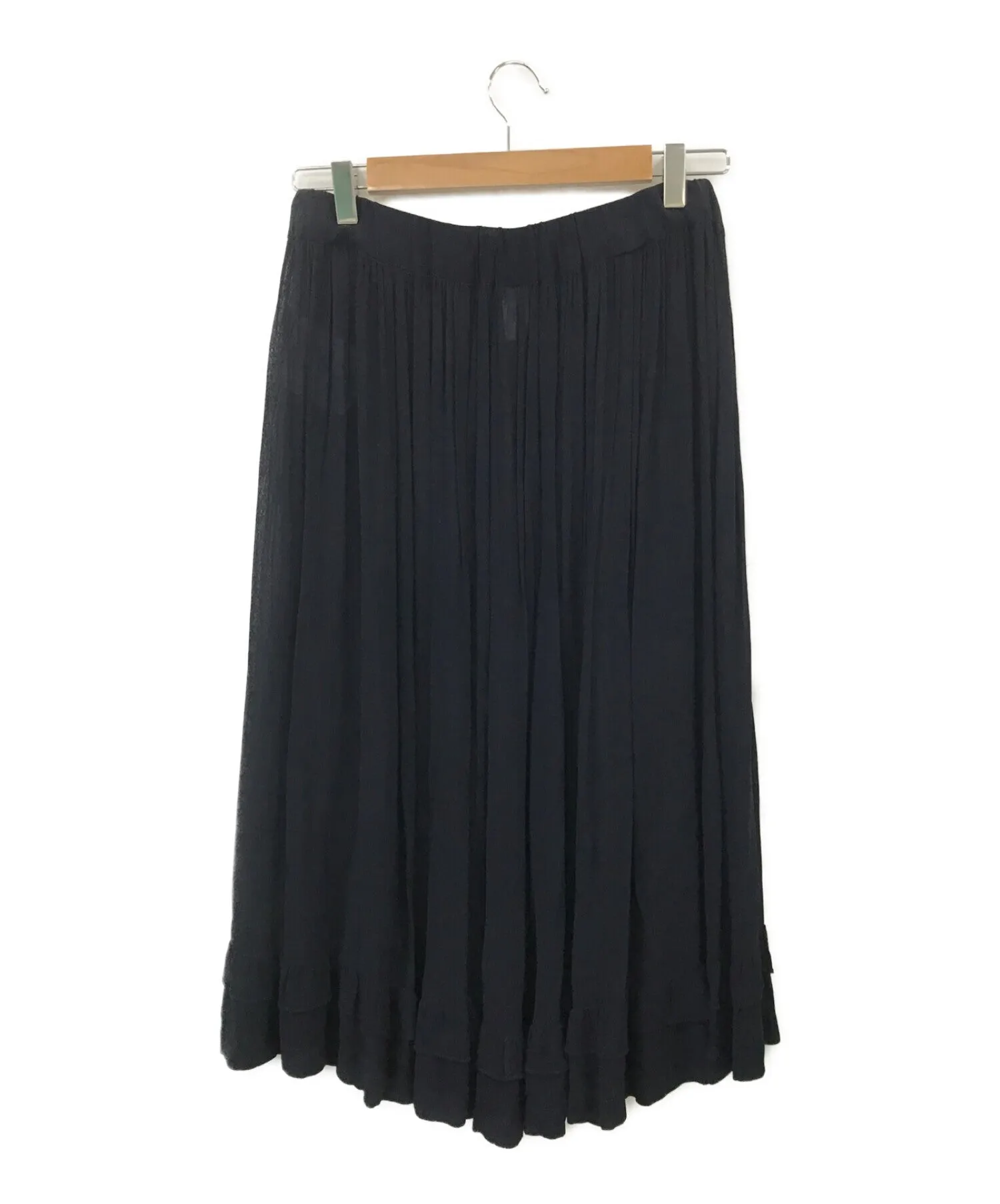 [Pre-owned] COMME des GARCONS GIRL Sheer Gather Skirts / Easy Skirts / Long Skirts NP-S007/AD2015