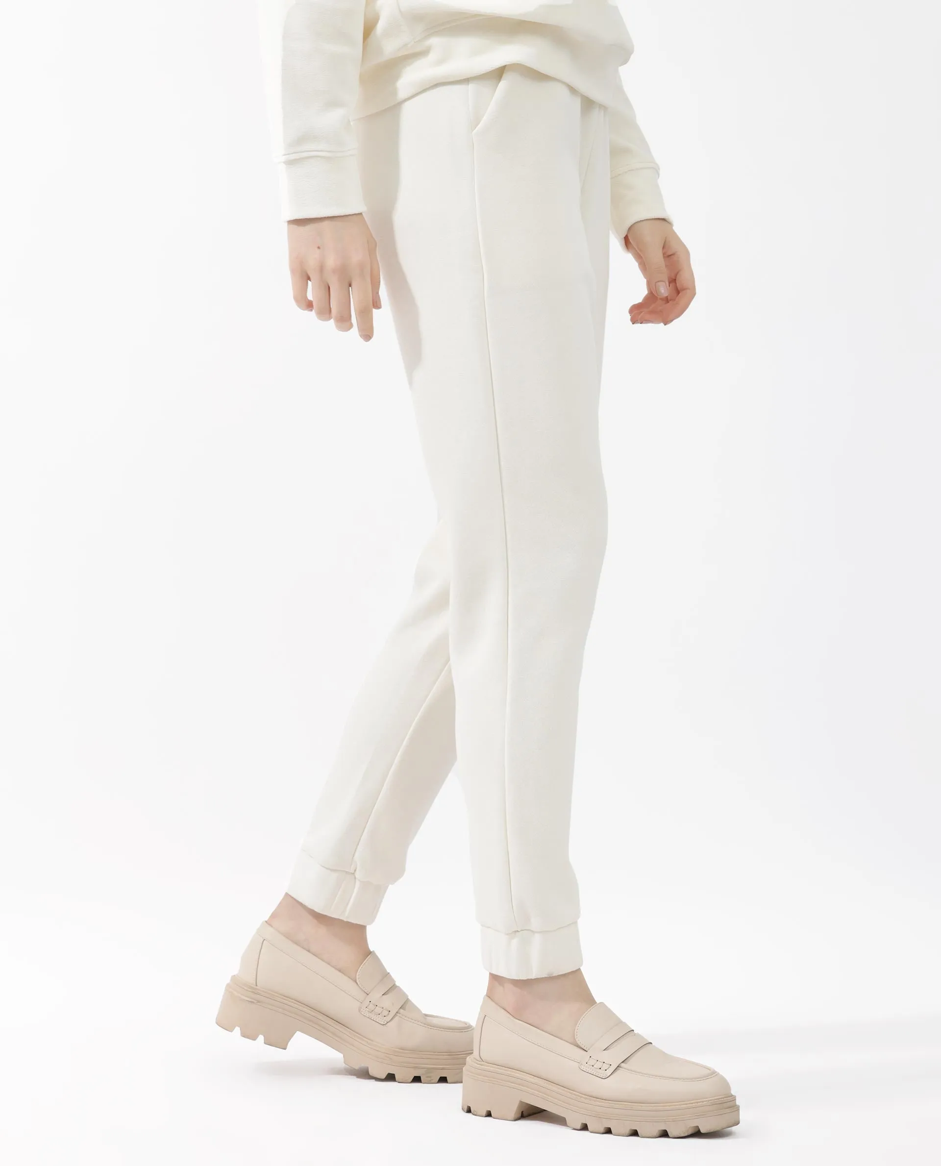 Rareism Womens Terac F Beige Track Pant Solid