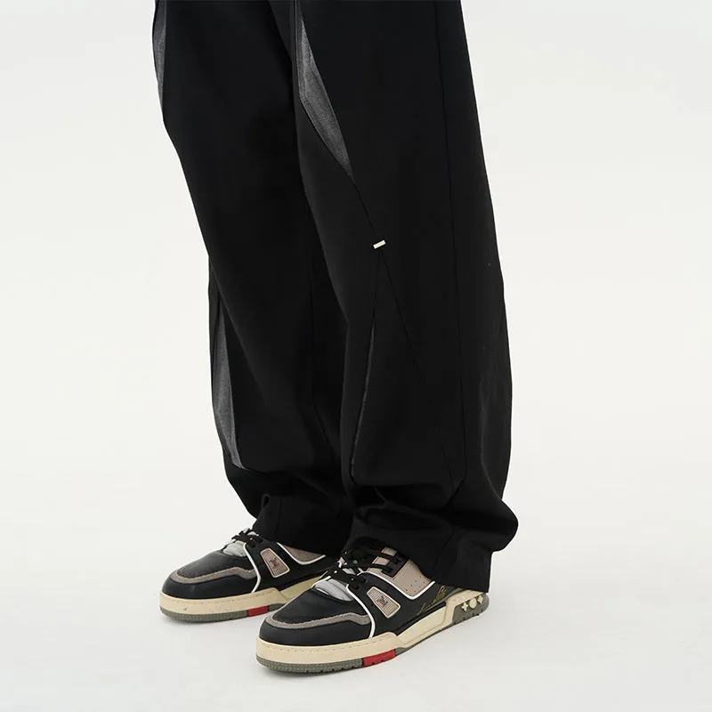 Ripped Seam Deconstructed Trousers