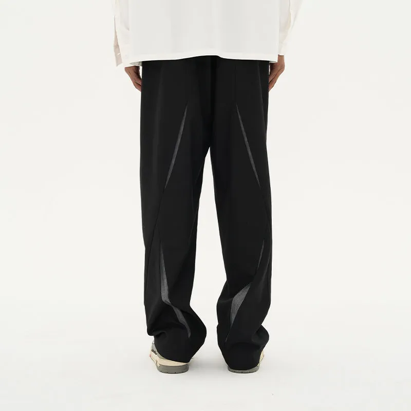 Ripped Seam Deconstructed Trousers