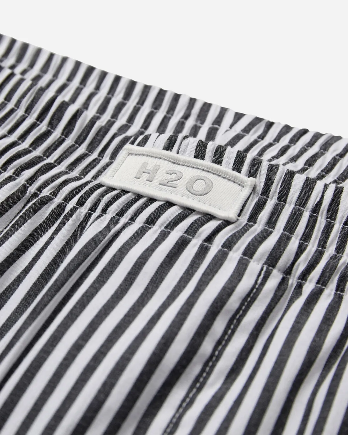 Rnne Essential Pajamas Pants - Black/White Stripe