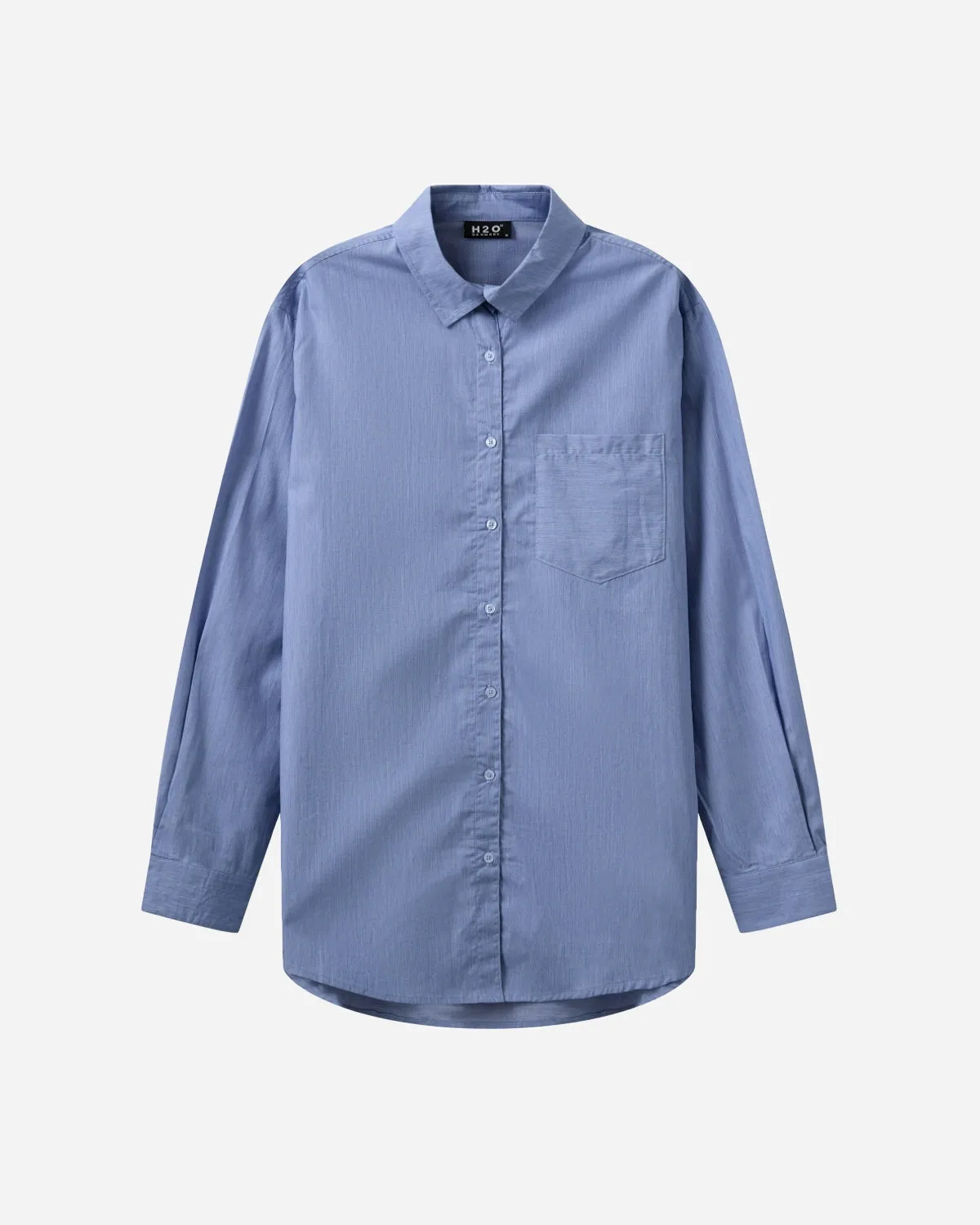 Rnne Essential Pajamas Shirt L/S - Blue