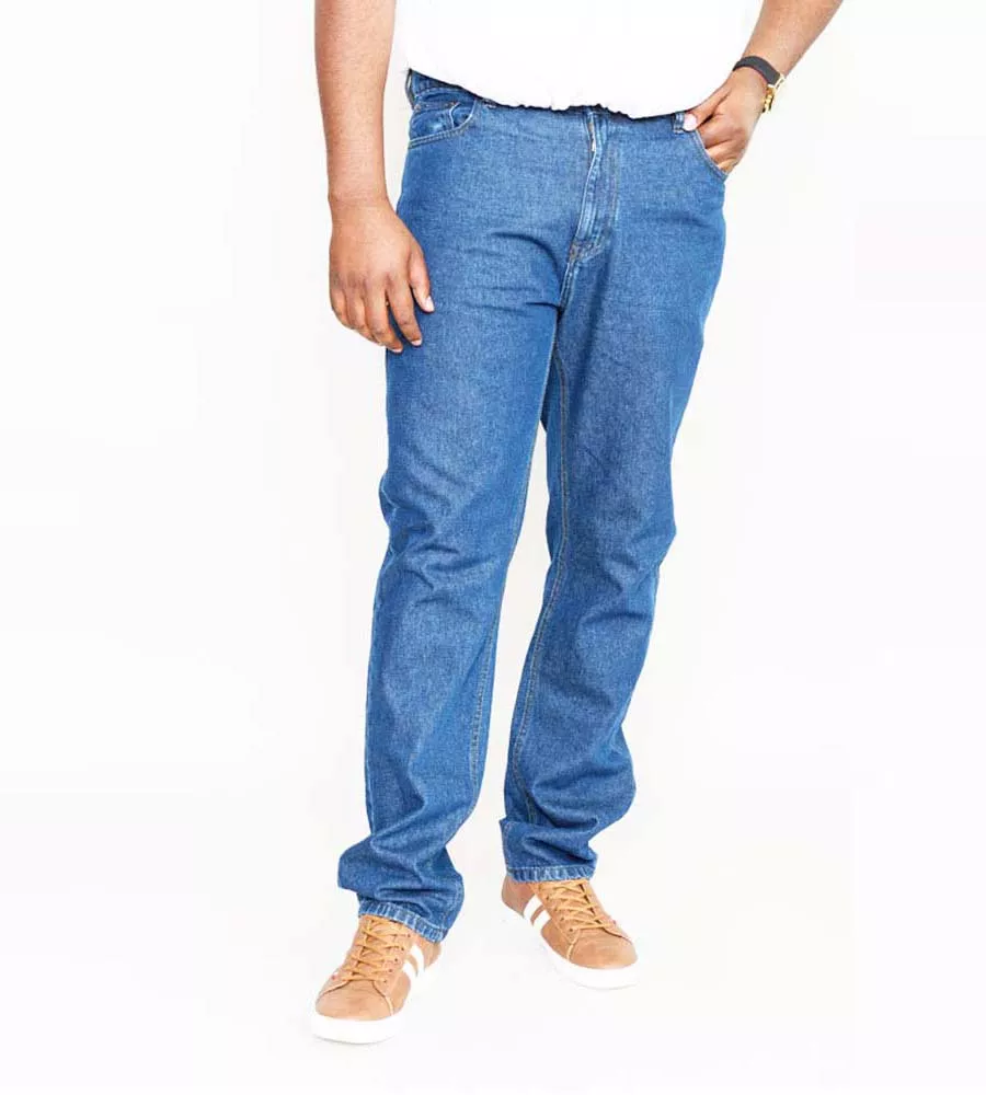 Rockford Big Mens Blue Stonewash Comfort Fit Jeans (COMFORT STONEWASH )