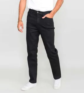 Rockford Mens Black Comfort Fit Stretch Jeans (CARLOS BLACK)