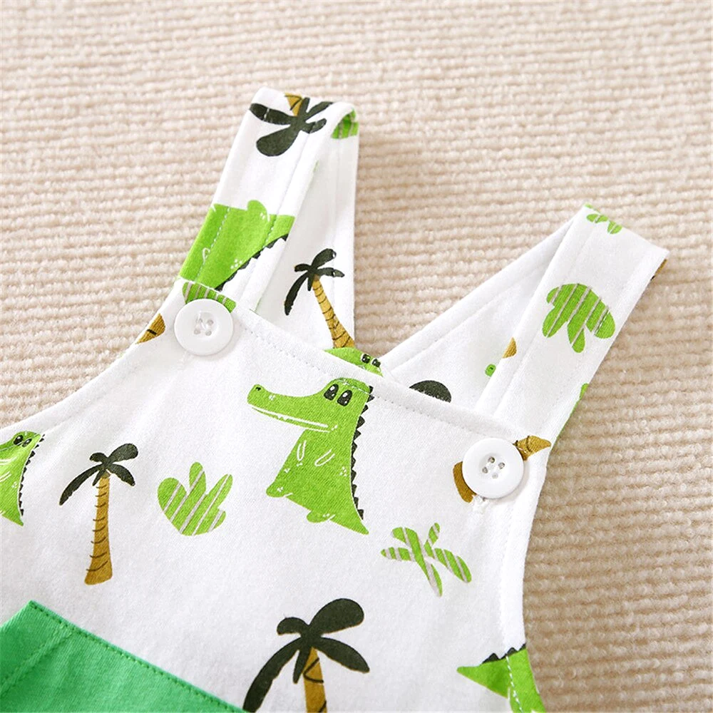 Romper Crocodile Overalls