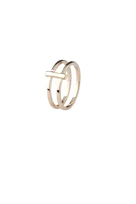 Row Ring, Rose Gold