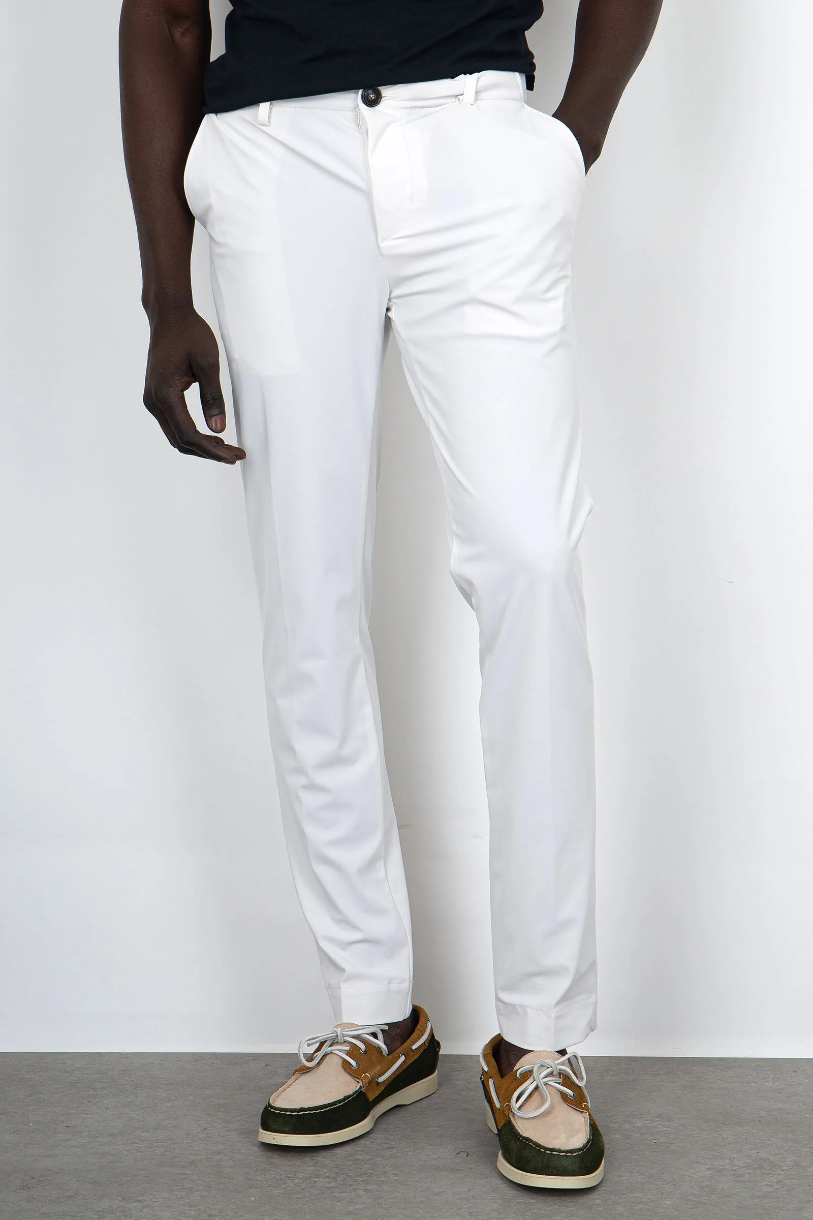 RRD Pantalone Techno Wash Week Light Pant  Bianco