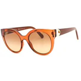 Salvatore Ferragamo SF1031S Sunglasses CRYSTAL CARAMEL/Brown Gradient Women's