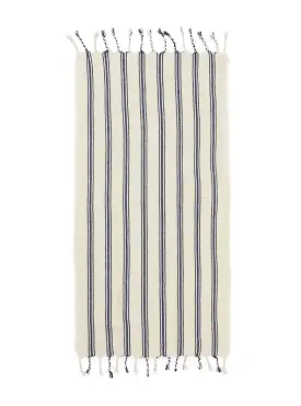 Sapphire Cotton/Linen Hand Towel