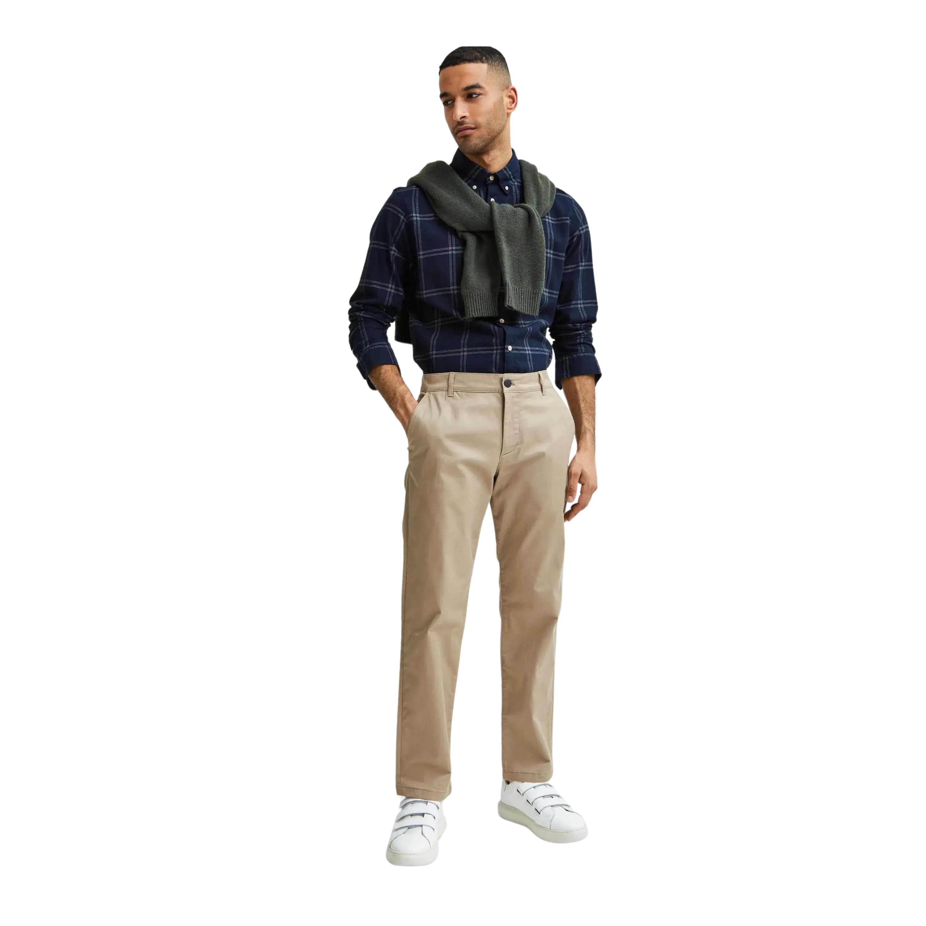 Selected Straight Stoke 196 Flex Chinos