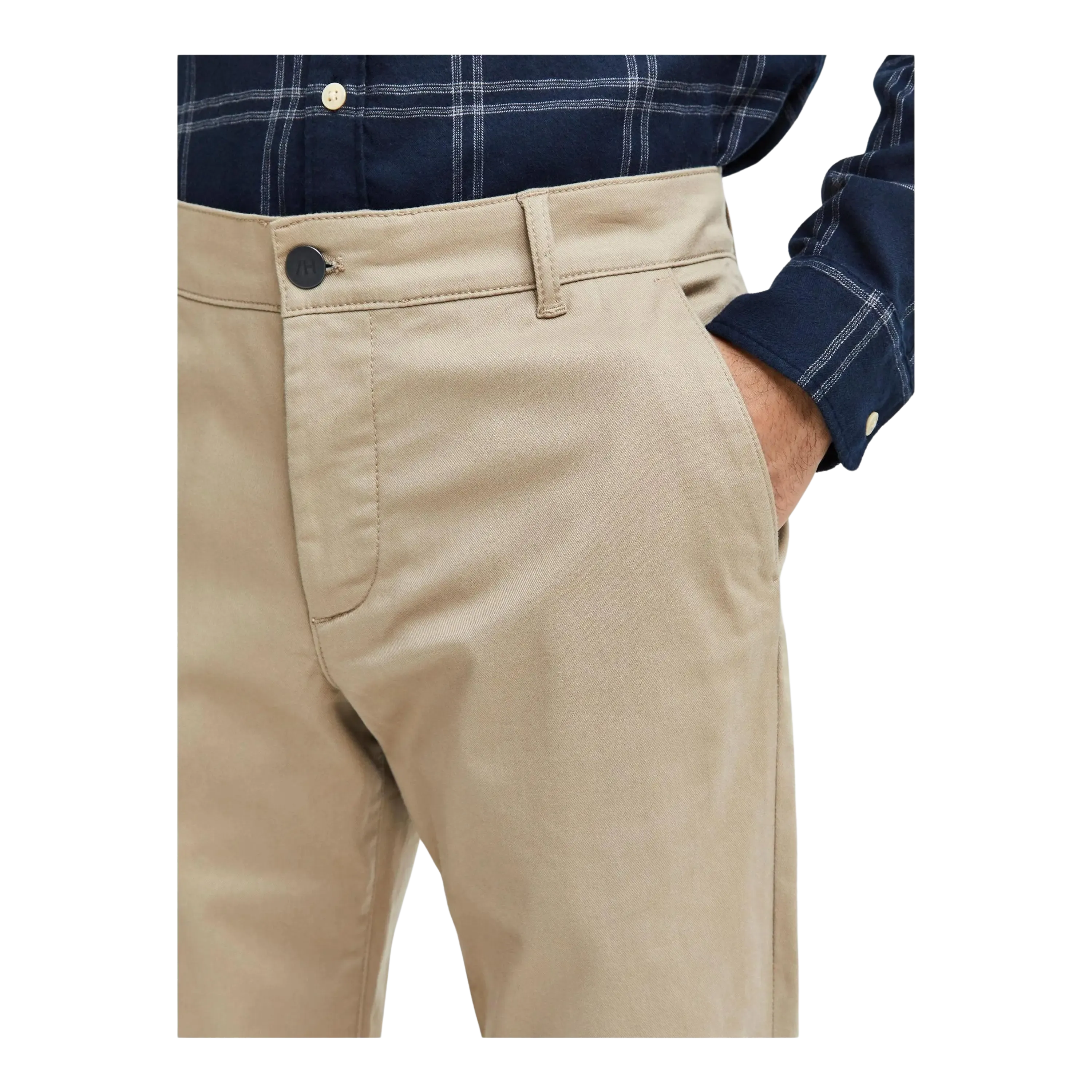 Selected Straight Stoke 196 Flex Chinos