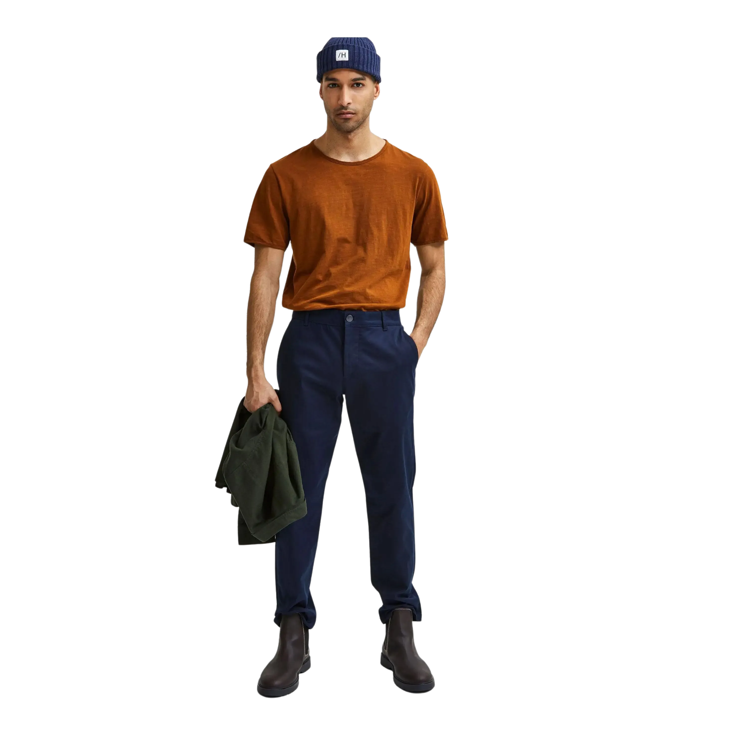 Selected Straight Stoke 196 Flex Chinos