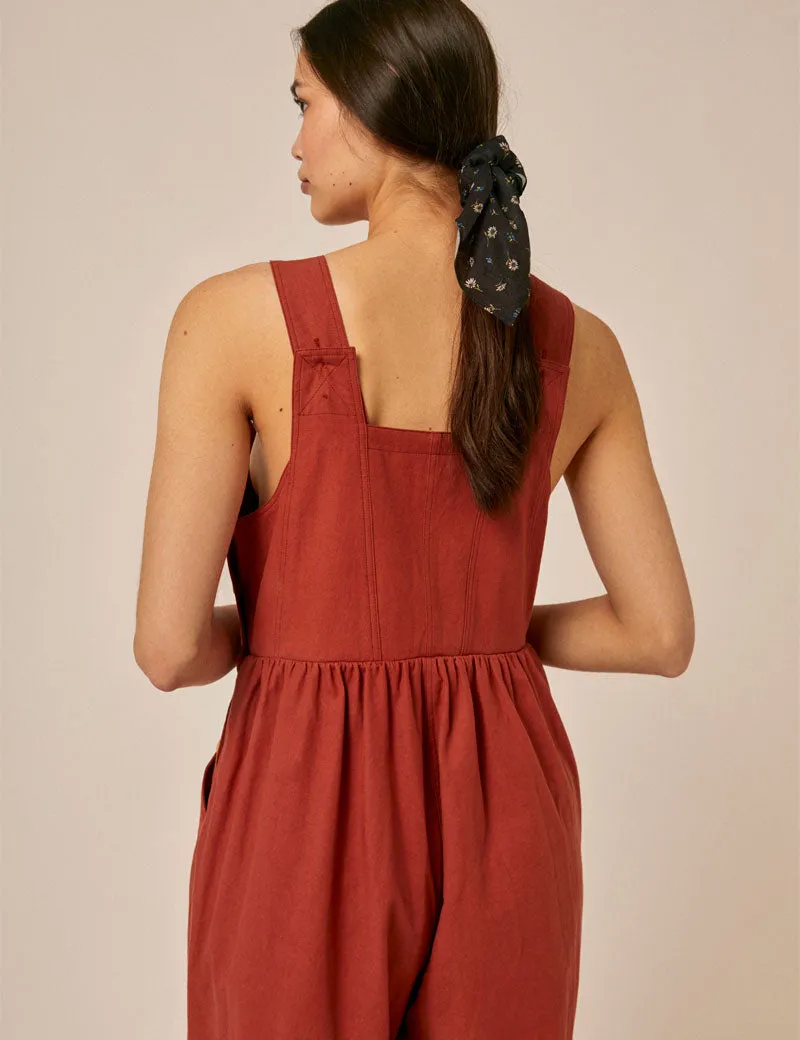 Sideline Anya Jumpsuit Rust