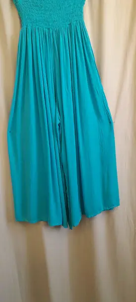 SIRI CRINKLE PANTS TURQUOISE