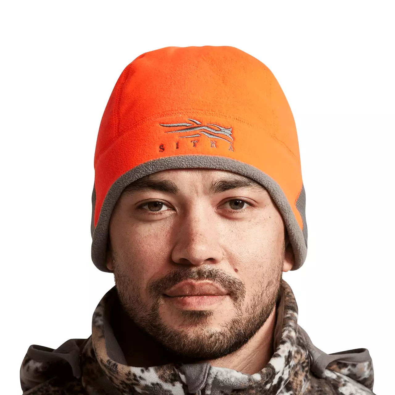 'Sitka' Men's Stratus Windstopper Beanie - Hunt Solids : Blaze Orange