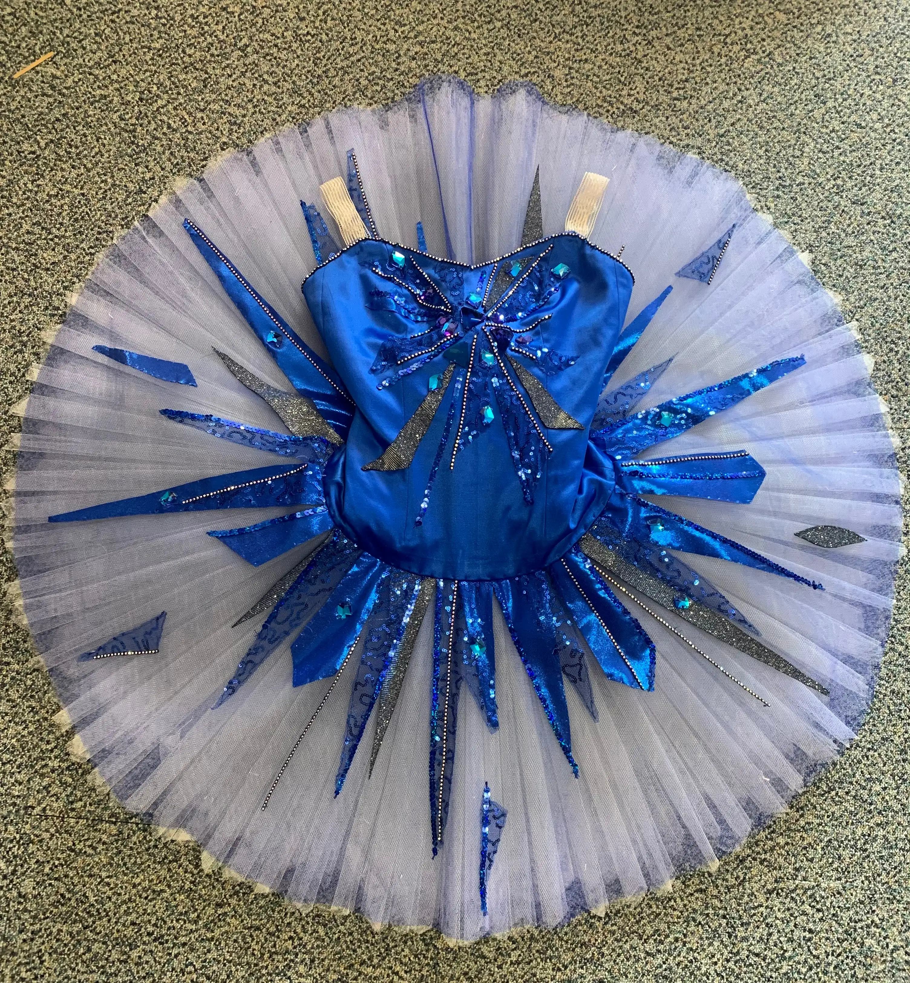 Sleeping Beauty Jewels Sapphire Tutu  - Hire only