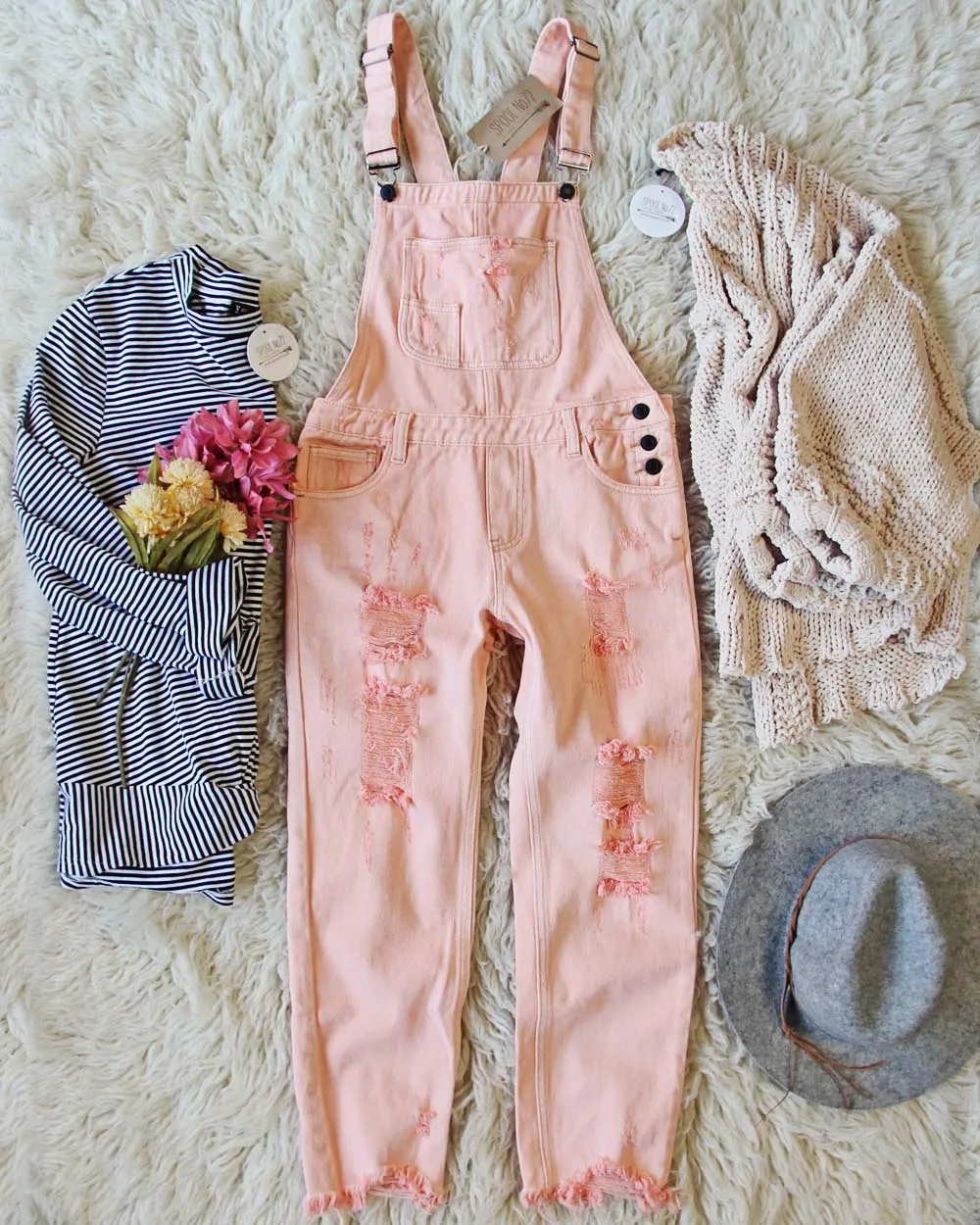 Soft + Destructed Overalls