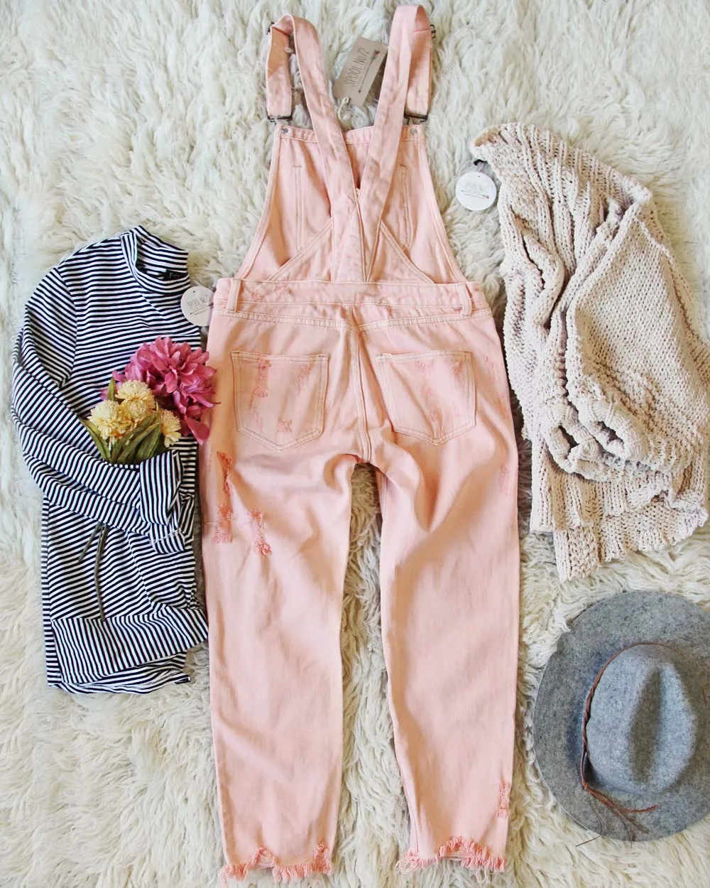 Soft + Destructed Overalls