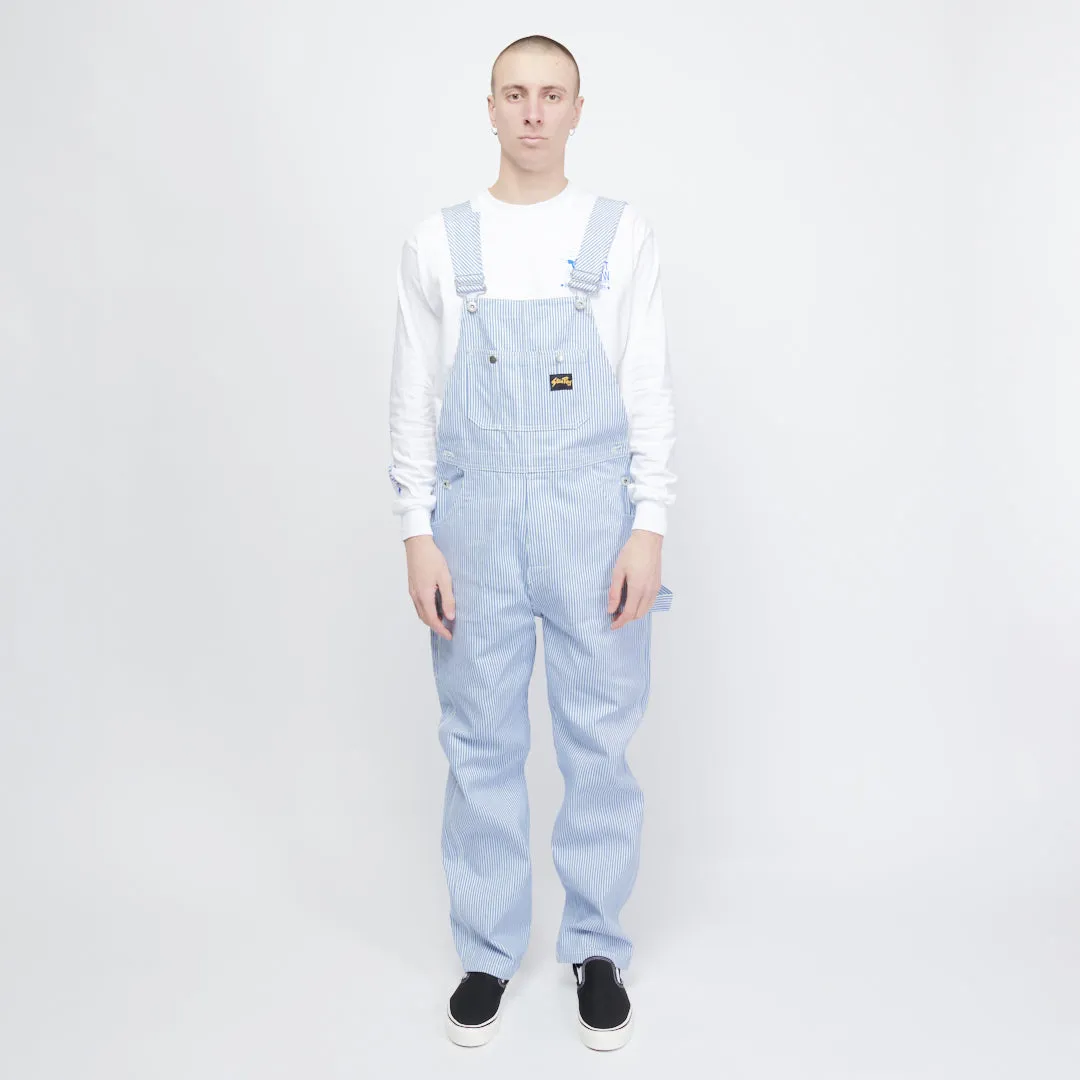 Stan Ray - Earls Bib Overalls (Blue Hickory)