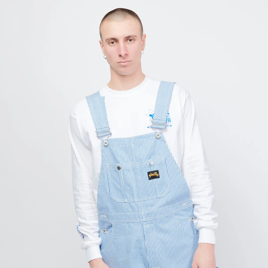 Stan Ray - Earls Bib Overalls (Blue Hickory)