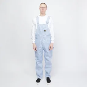 Stan Ray - Earls Bib Overalls (Blue Hickory)