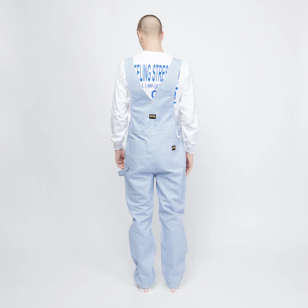 Stan Ray - Earls Bib Overalls (Blue Hickory)