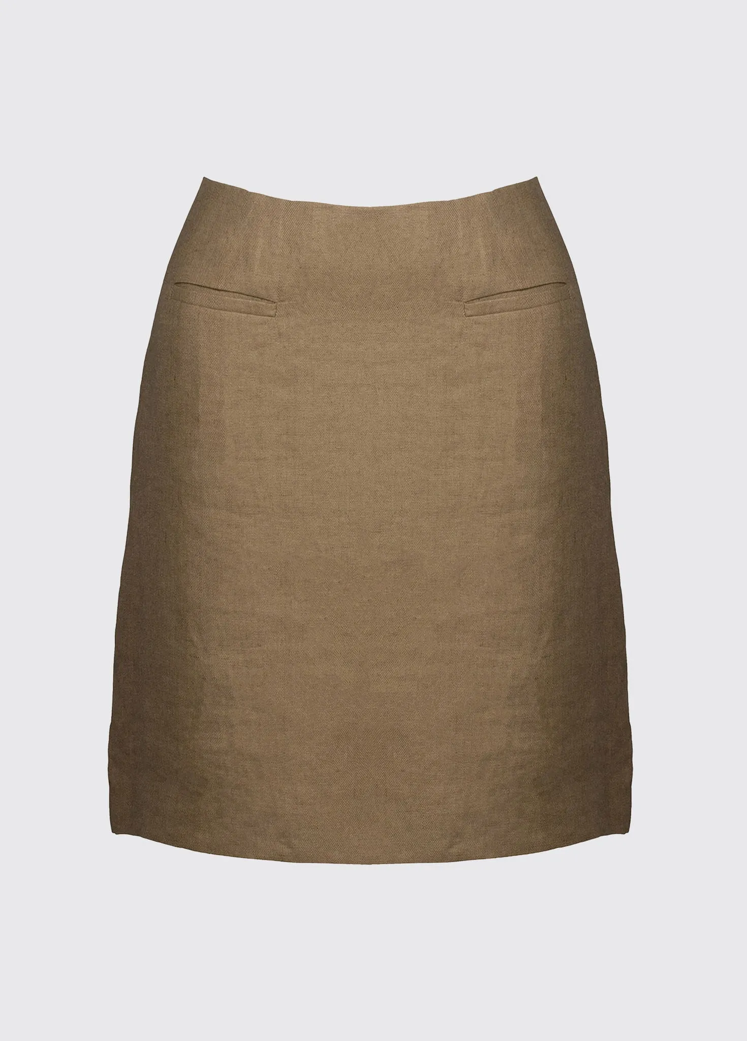 Sunflower Linen Ladies Skirt - Sage