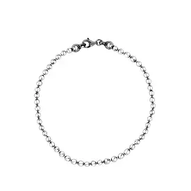 Sylvia Black Bracelet, Ruthenium