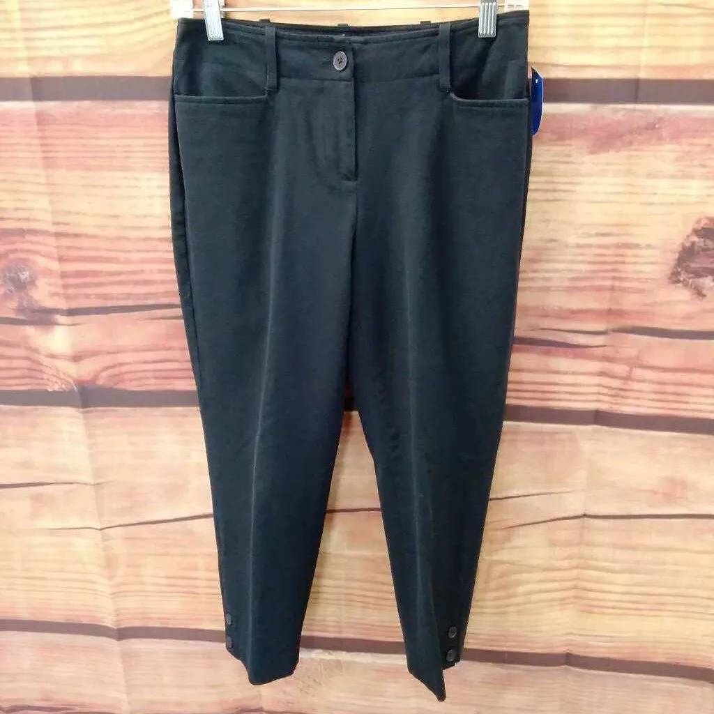 TALBOTS NAVY CAPRIS SIZE 4 PETITE TCC