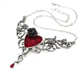 The Blood Rose Heart Pendant