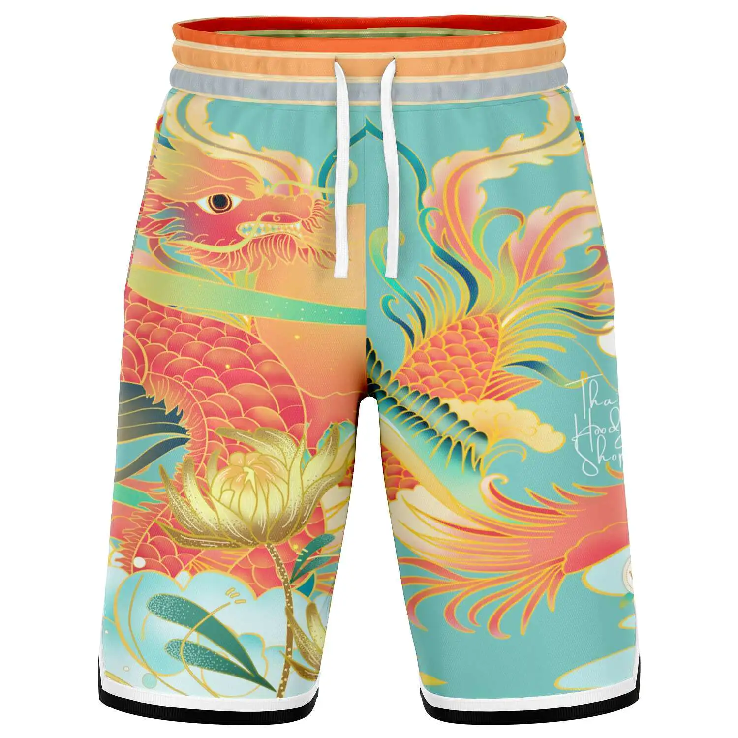 The Koi Dragon Basketball Shorts