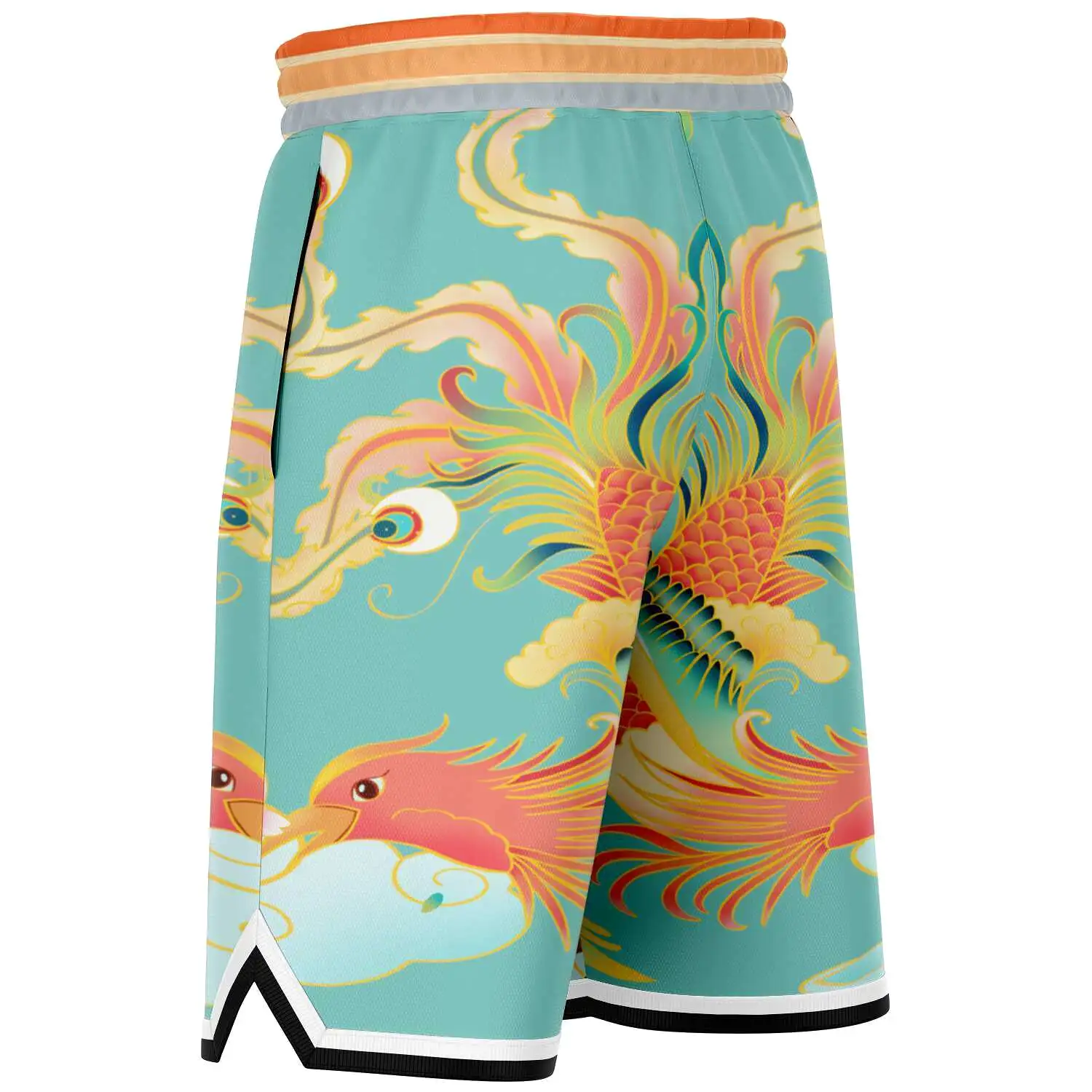 The Koi Dragon Basketball Shorts