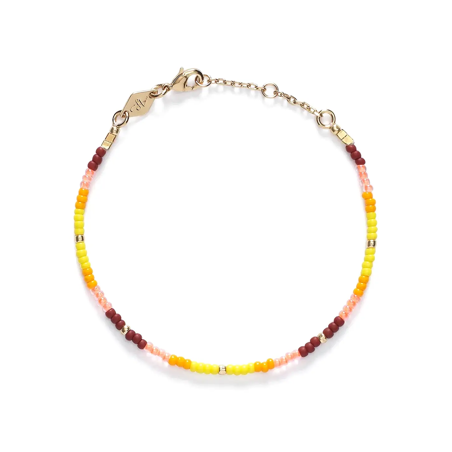 Tie Dye Bracelet, Sunshine