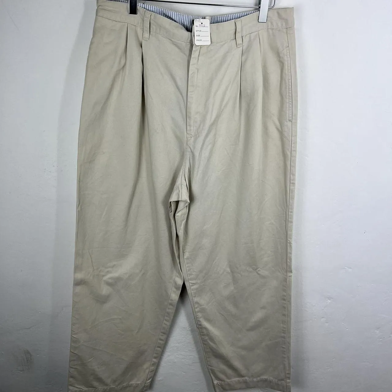 Tommy Hilfiger cream chinos 34x30