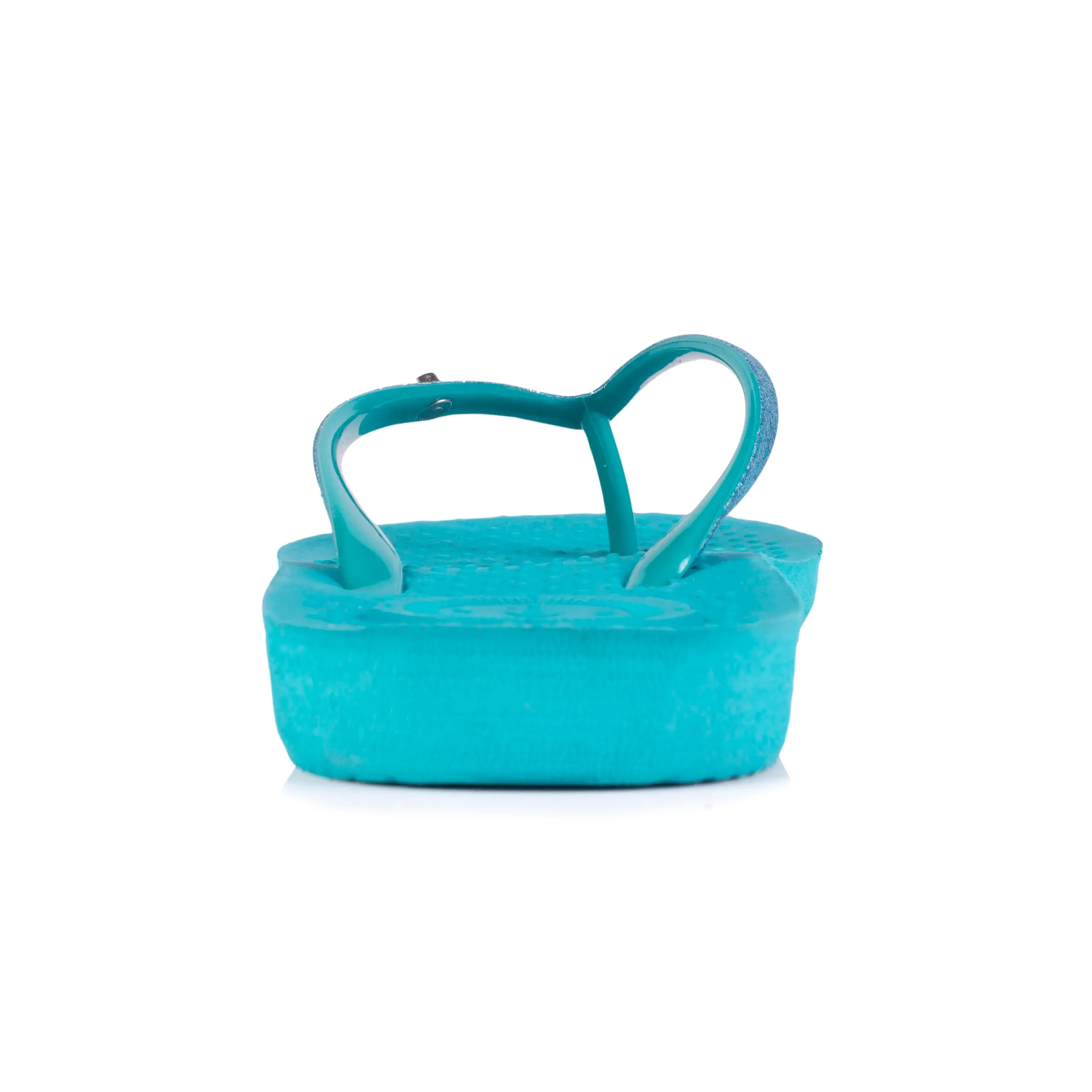 Tongs Femme  tige paillettes Turquoise